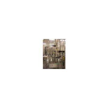 Food Grade Bottle Juice Filling Equipment , Fully Automatic Bottle Filling Machines