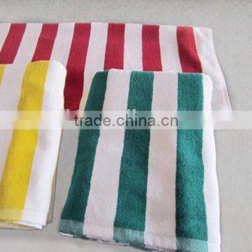 100% cotton stripe towels, beach towels