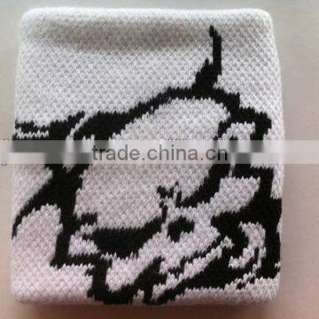 cotton sport sweatband with embroidery logo