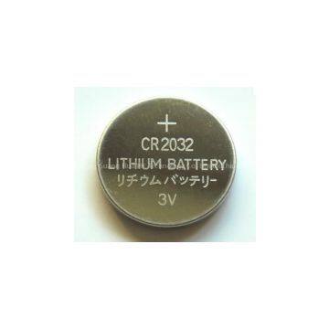 Lithium button cell battery 210mAH 3V CR2032 made in China