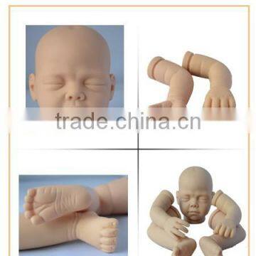 Real silicone doll kits, reborn baby doll kit, bebe reborn silicone for sale