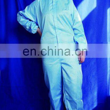 Youtong Textile pink blue color white color Esd workwear/ cleanroom suit / antistatic clothing