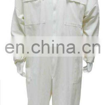 Wholesale Pure White 100% Cotton Professional Safety Coverall Workwear/Working Uniform photo-2