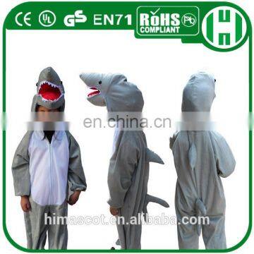 HI CE high quality Lovely party children kids animal shark costume