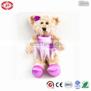 Ballet girl doll teddy bear plush soft cute toy