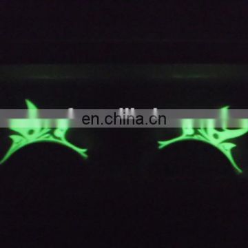 wholesale False glow in the dark Eyelash for Nightclub E-0112