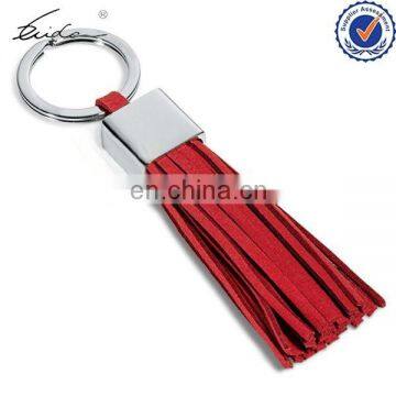 2015 NEW DESIGN POPULAR HIGH QUALITY LEATHER TASSEL KEYRING