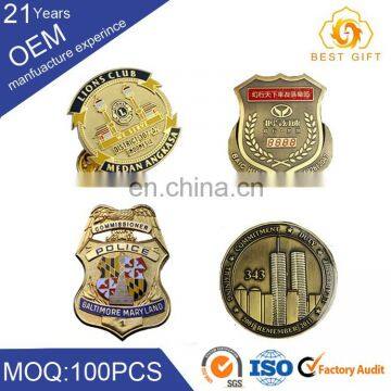 Custom 3d Antique Plating Lapel Pins Medal Badge With a Special Logo photo-3