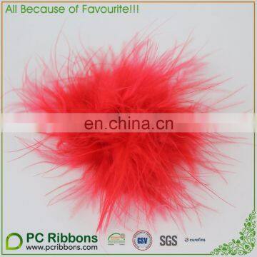 Artificial Colorful Feathers With Felt Circle photo-2