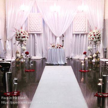 Adjustable Pipe and Drapes Wedding Tent Party Exhibition Photo Booth Event Curtain Backdrop