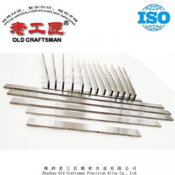 HIP Solid Tungsten Carbide Strips For Wood Cutting Tools In Stock