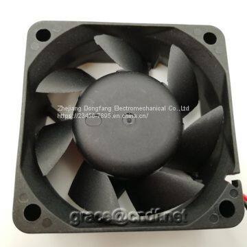 CNDF TF6025HS12 60x60x25mm 12VDC sleeve bearing 0.23A 2.76W  4500rpm factory production cooling fan