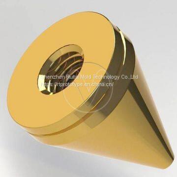 Brass and Copper Prototype With Highly Polished