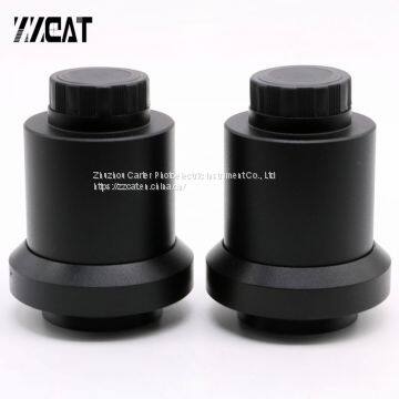 1X Microscope Phototube C-Mount C Mount CCD & CMOS Coupler Cmount Camera Adapter for Leica HC DM Trinocular Stereo Microscope