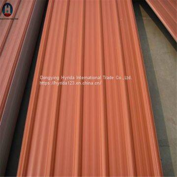 Prime Corrugated Steel Tile With T/Wave/Glazed Type