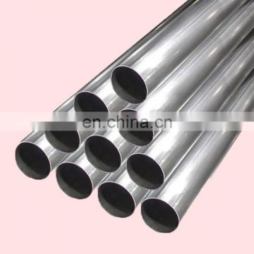 Round section shape custom stainless steel pipe and tube