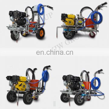 Walk Behind Cold Spraying Road Line Marking Paint Machine