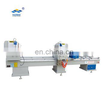 Window cutting machine High efficiency Double head Mitre Saw for UPVC window machine