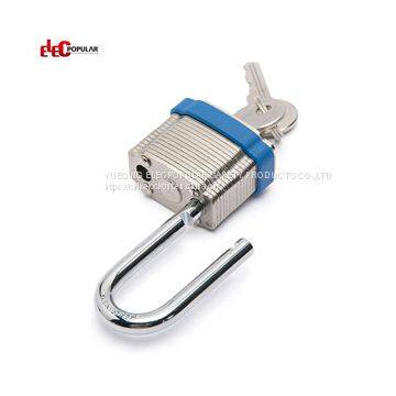 38mm Laminated Steel Shackle Safety Padlocks EP-8562 Metal Body Padlock photo-2