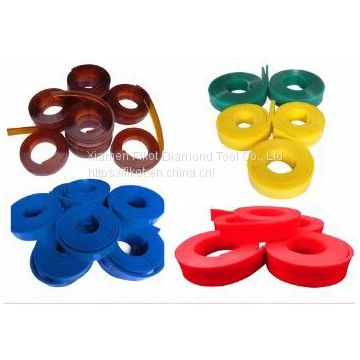 Diamond Wire Saw Machine Guide Wheel Guide Pulley Rubber Belt Rubber Linnings Main Pulley Wheel