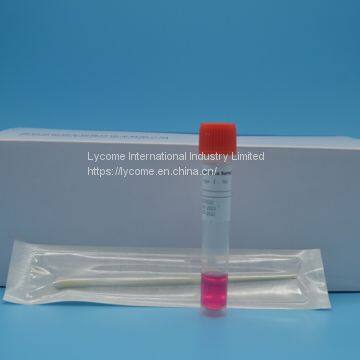 Medical Virus Testing Sterile Sample Collection Saliva collection kits With Collection Swab