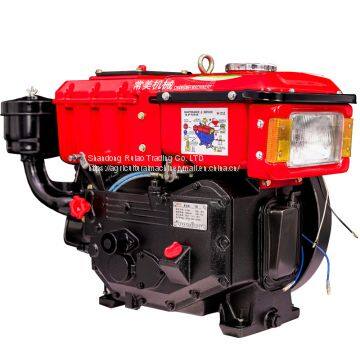 Changmei Single Cylinder Water-cooled Diesel Engine 7HP Agricultural 4-stroke Engine photo-3