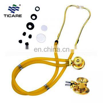 Dual Head Sprague Rappaport Gold Plated Stethoscope Sale photo-2