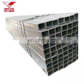 Youfa Group High Quality Square Pipe Price 1 Inch Square Iron 1"x2" Rectangular Tube With Oil Painting photo-4