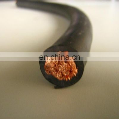 2021 year large export copper conductor welding cable 70mm2 rubber cable