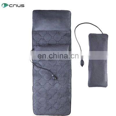 Vibration Shiatsu Heating FIR Portable Electric Health Kneading Home Car Use Massage Mattress