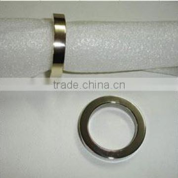 Solid Metal Napkin Ring With Chrome Finish