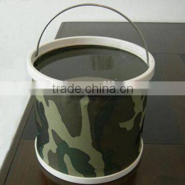 100% Waterproof Multi-use Car Washing Camping Folding Bucket With Lid photo-4