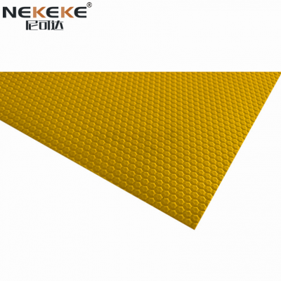 NEKEKE 90*175 cm Yellow + Hexagon on surface Boat Yacht Marine Rubber Pattern EVA Deck Foam Sheet