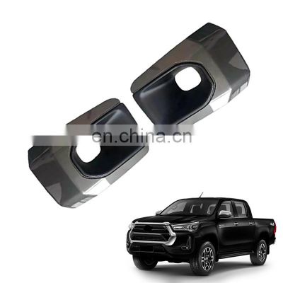 Pick UP Accessories Led Fog lamp Rocco fog light body kit auto lamp cover frame for Toyota Hilux Rocco 2021