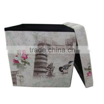 Handsome Light Weight Ottoman Storage Box photo-6