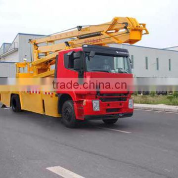 24m China hydraulic beam lifter truck