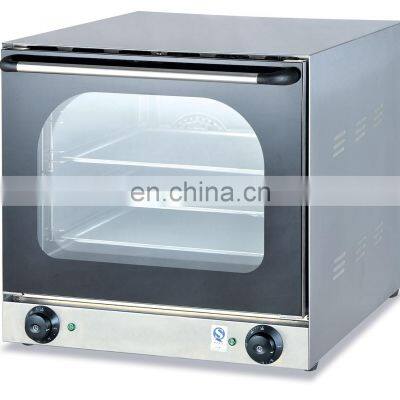 Stainless Steel Bakery Bread Cake Baking Convection Steam Electric Oven