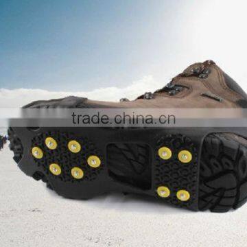 10 Spikes Non-slip Rubber Shoe Covers Ice Gripper