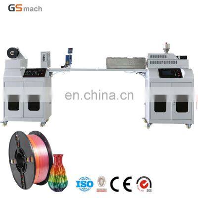 Home use 3D Printing Plastic Filament Extruder Making Machine line