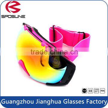 Hot snowmobile snowboard skate goggles high impact dual lens ski goggles men women