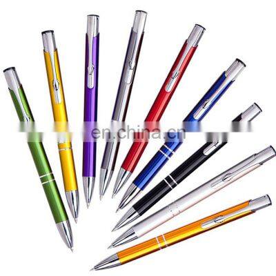 Fashion Style Business Gift Pen Metal Ballpoint Pen Promotional Custom Logo Pens