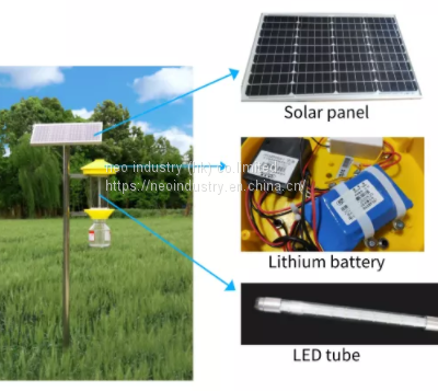 Sustainable Product Solar Insect Trap and Insect Light With Trap for Greenhouse photo-2