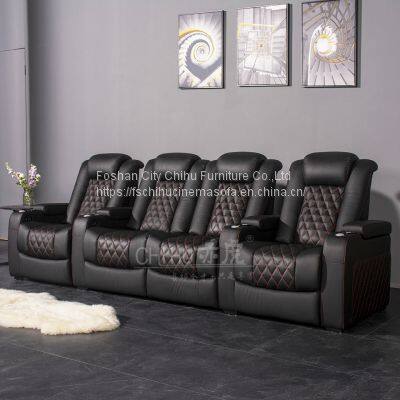 Made in China Wholesale Cheap Price Theater Furniture Power Recliner Home Theater Movie Seats photo-5