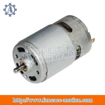 RS-750 High speed high torque 12V micro DC motors 456g.cm