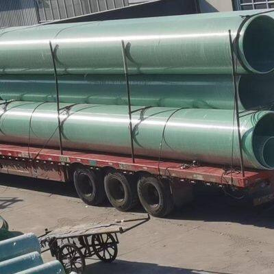 Fiberglass Pipe Sewage Water And Drinking Water Composite Pipe Systems