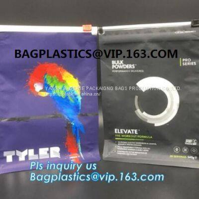 Matte Slider Frosted Plastic Packing Underdress Zipper Bag Slider Zip Zipper Bag Clothing Packing Bags photo-4