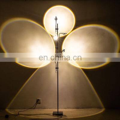 Modern Bedroom Floor Light Color Minimum Corner Ahadow LED Floor Lamp