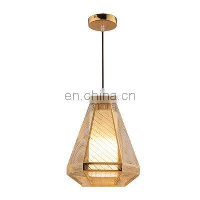 Nordic Bar Post-modern Restaurant Personality Creative Art Bedside Glass Chandelier modern lamp glass pendant shop light