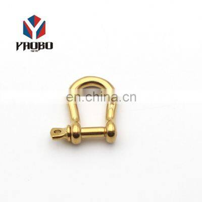 Fashion High Quality Metal Stainless Steel D Ring Clasp