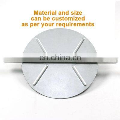 Hvac Accessories Galvanized Steel Manual Round Volume Control Damper Blades for Air Ventilation